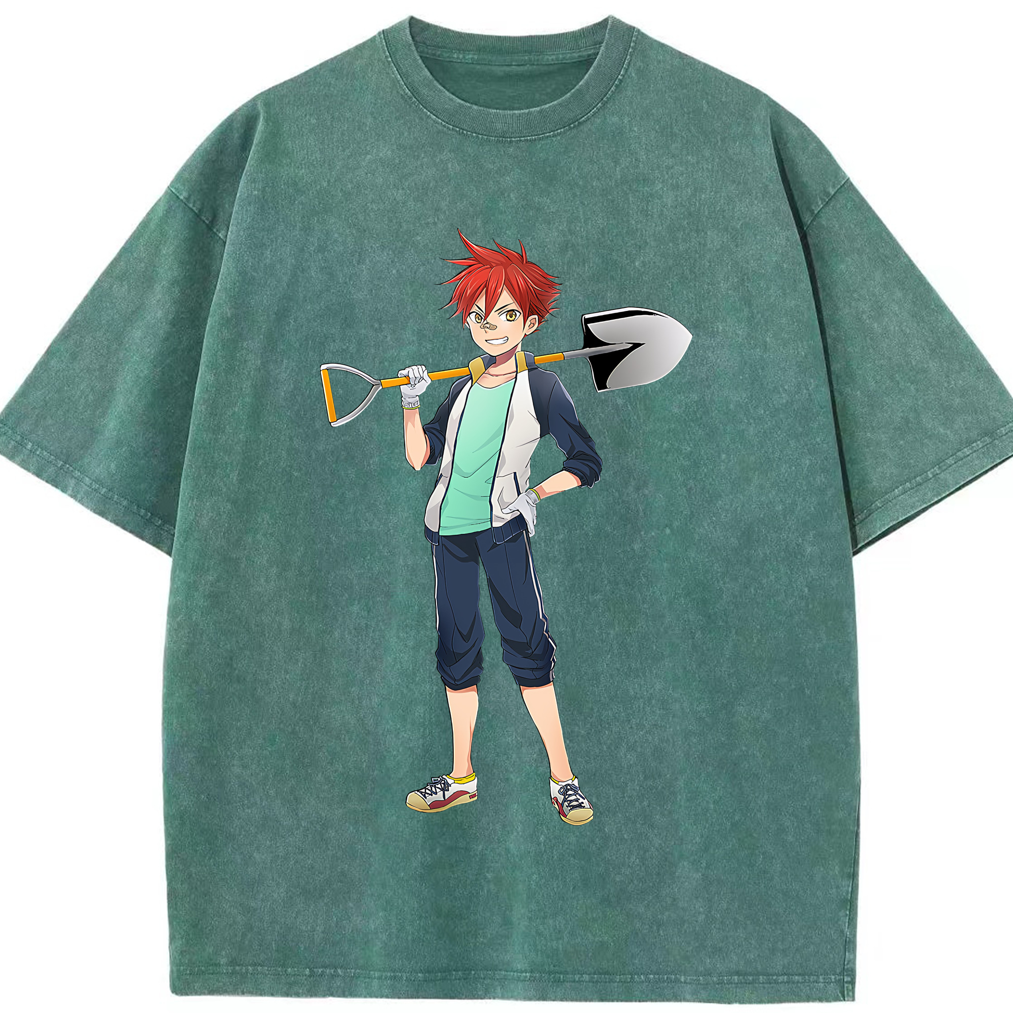 （画像用） 刀剣乱舞 Touken Ranbu 綿100% ヴィンテージ風 半袖Tシャツ（フロントプリント）